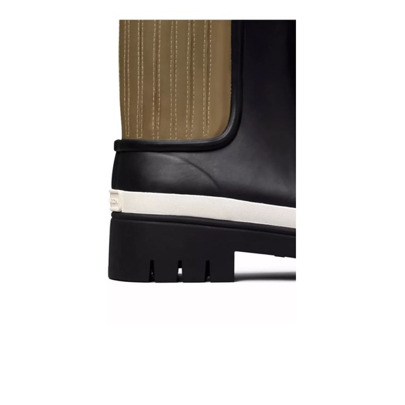 Tory Burch Woman’s Hurricane Block Heal Rain Boots sz 7Med NWOT - Picture 2 of 3